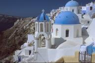The Blue Domes of Oia, Santorini