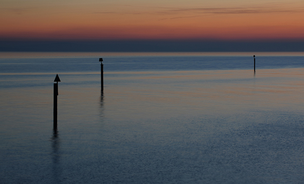 Twilight on the Solent, Lepe 