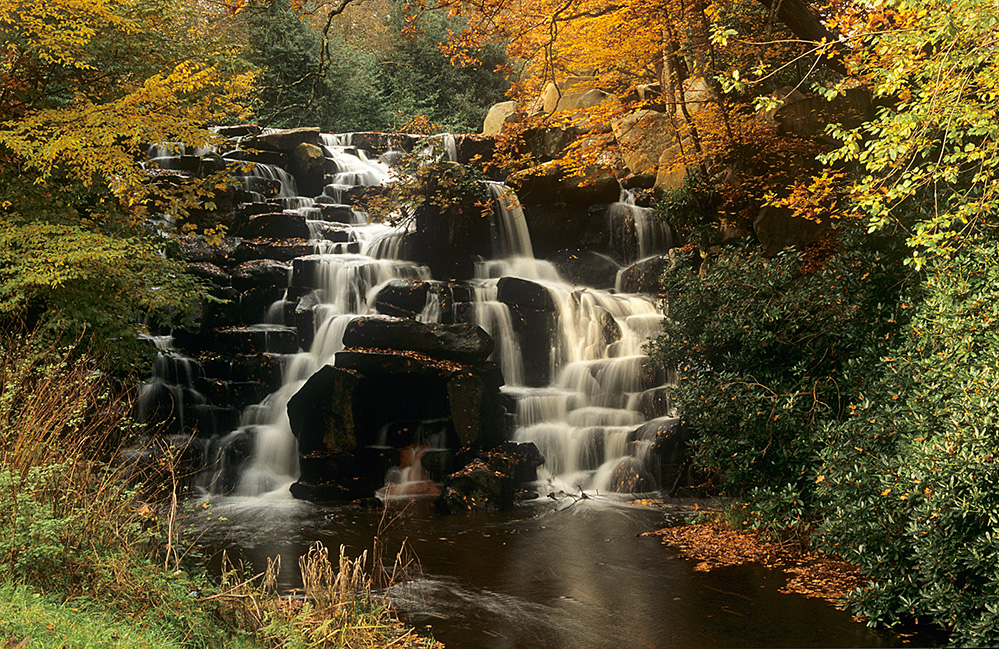 Autumn Waterfall, Virginia Water